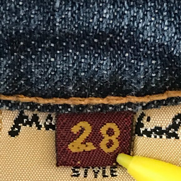 7 For All Mankind Flare Jeans Women 28 Blue Low Rise Medium Wash Stretch 17945 - Picture 4 of 12